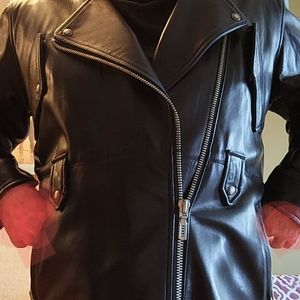 Soft leather jacket size large